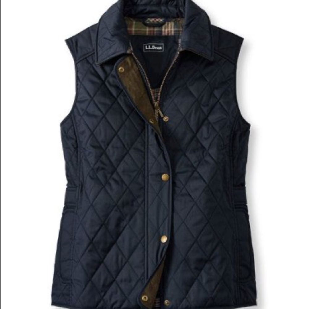 L.L. Bean Quilted Riding Vest
